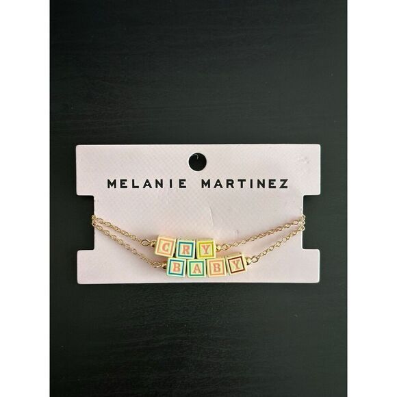 Melanie Martinez Cry Baby Blocks Bracelet Set - Picture 1 of 4